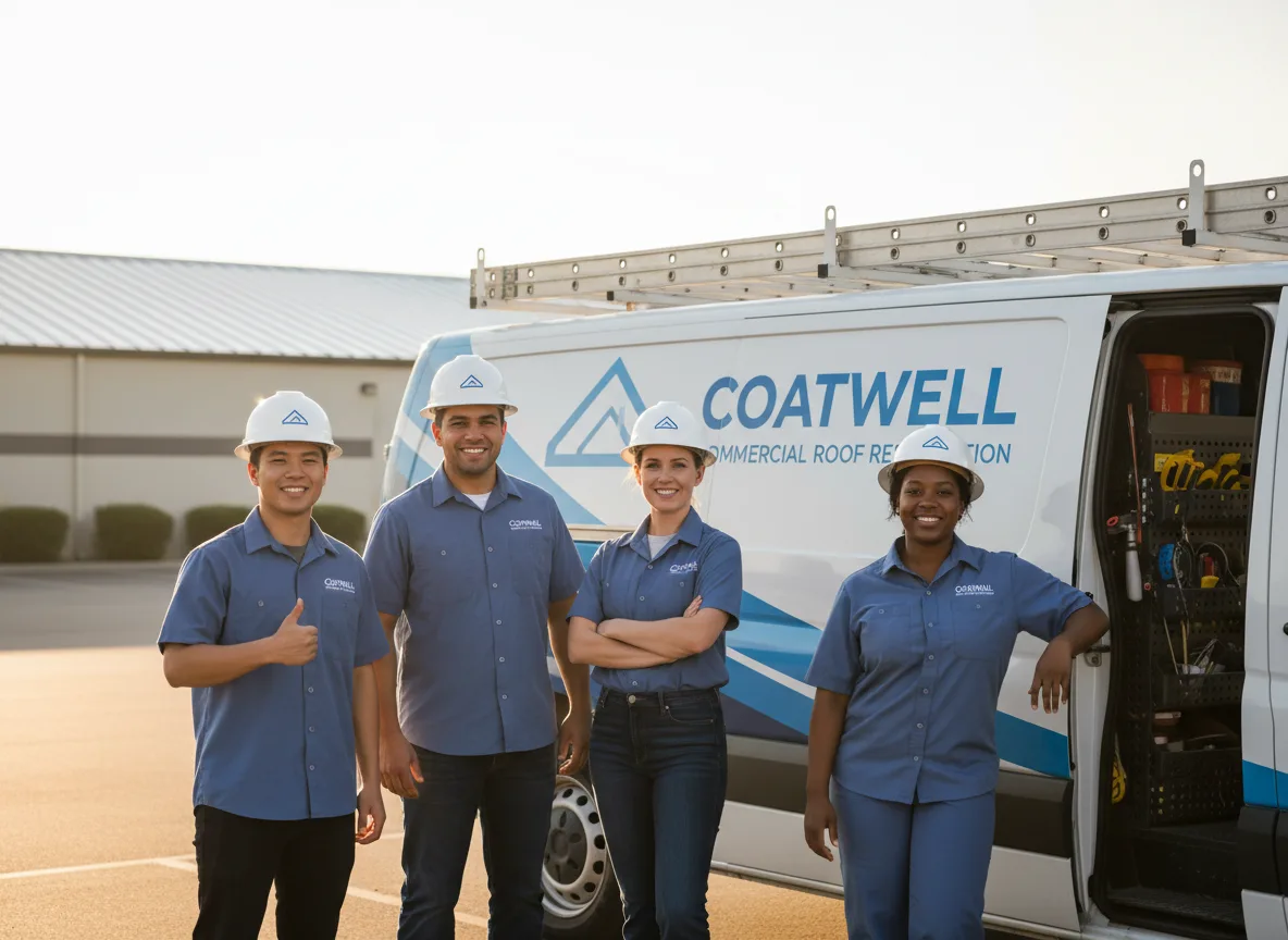 Commercial roof coating company in Wilkeson, WA